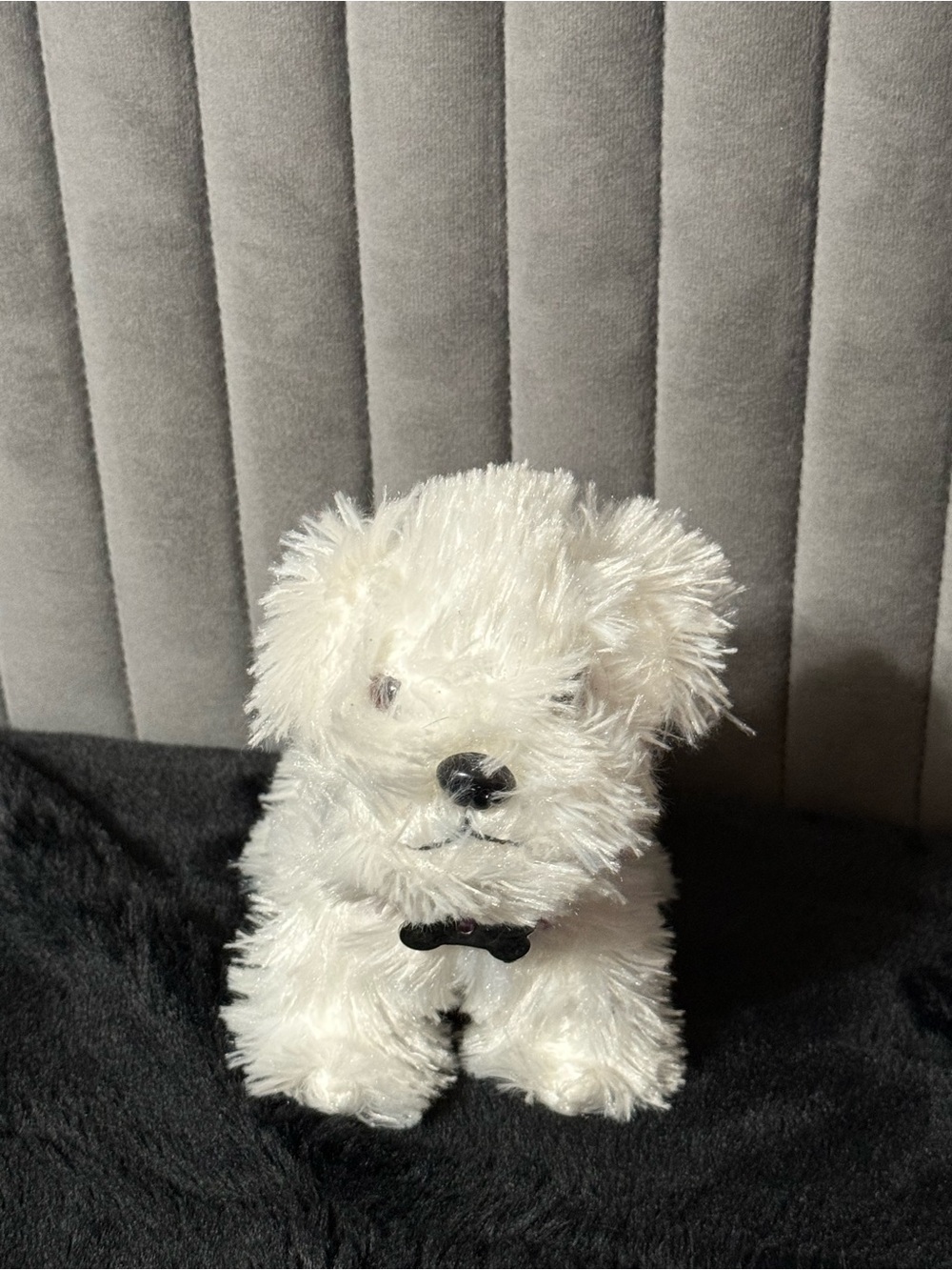 💞4/$35- My Life As White Terrier Dog Plush Walmart 2015 Small Stuffed Puppy Toy